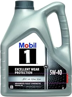 Mobil 1 FS 5W-40 Motor Oil with Bosch Filter for Mitsubishi/Nissan/Fiat 4-Liter