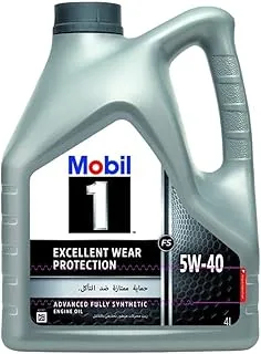 Mobil 1 FS 5W-40 Motor Oil with Bosch Filter for Opel/Chevrolet 4-Liter