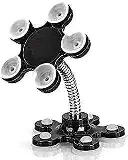 Double-Sided Suction Cup Magic Sucker Phone Holder, Black