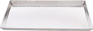 Mio Mazag - Stainess steel Hammered Rectangular tray 30 * 55cm