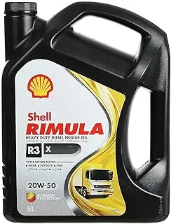 Shell Rimula R3X 20W-50 Engine Oil - 5 Litres