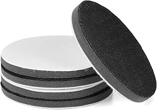 6 Inch Soft Density Interface Pads, GOH DODD Hook and Loop Sponge Cushion Buffer Backing Pads for Sanding Finishing Polishing Buffing, Pack of 3