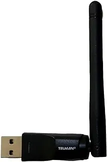 Truman - Wireless USB Adapter - Antenna WiFi - Black