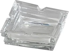 Bohemia Jihlava 8590417984991 Rocky Ashtray, Lead Crystal, Transparent