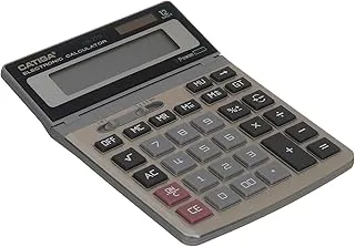 Catiga DK-270 High Quality Electronic Calculator Two Power And 12 Digits With Plastic Keys For Office And School - Multi Colour