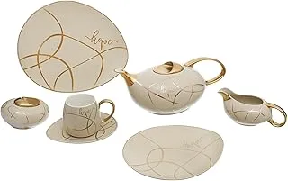 Oxford TJ0049 Tea Set 24-Pieces