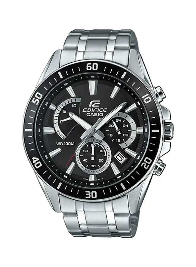 EDIFICE CASIO Stainless Steel Chronograph Watch EFR-552D-1AVUDF