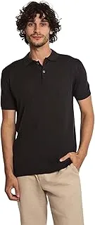 DALYDRESS Men Fancy Regular Fit Sweater Polo Shirt DDMxx005434 Modern