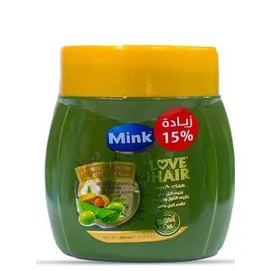 Mink Mink Conditioning Cream With Olive Oil & Almond Oil - 400 Ml