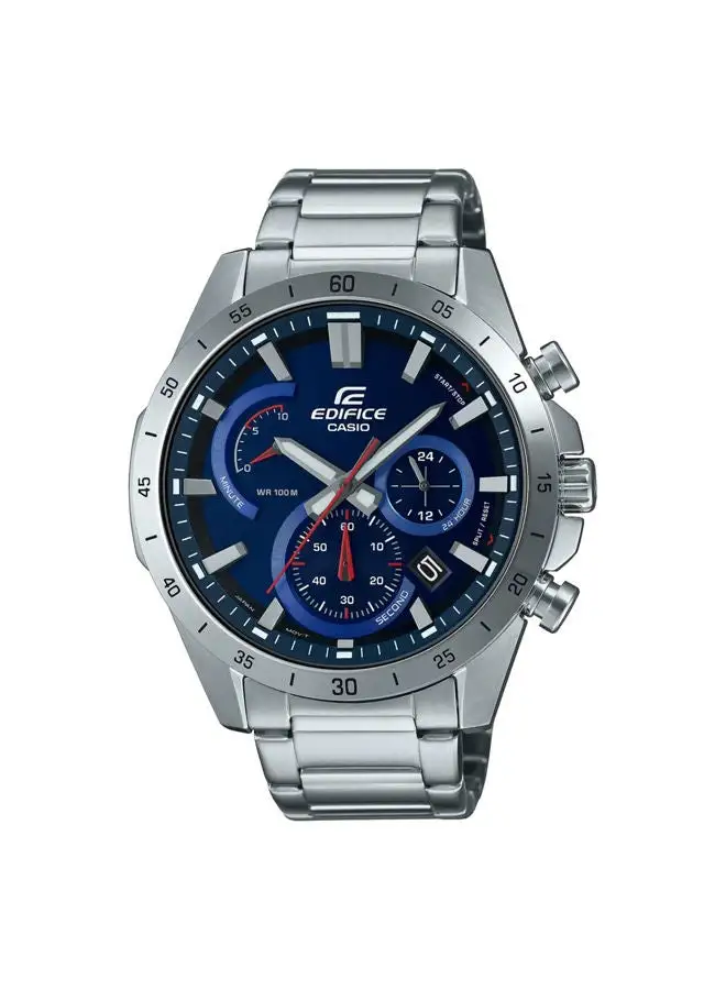 EDIFICE CASIO Stainless Steel Chronograph Watch EFR-573D-2AVUDF