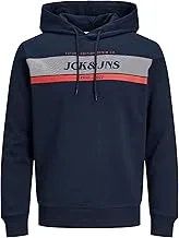 سويت شيرت بقلنسوة Alex Sweat للرجال من Jack & Jones