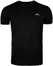 ACTIV PRINT R.NECK T-SHIRT,Black,L