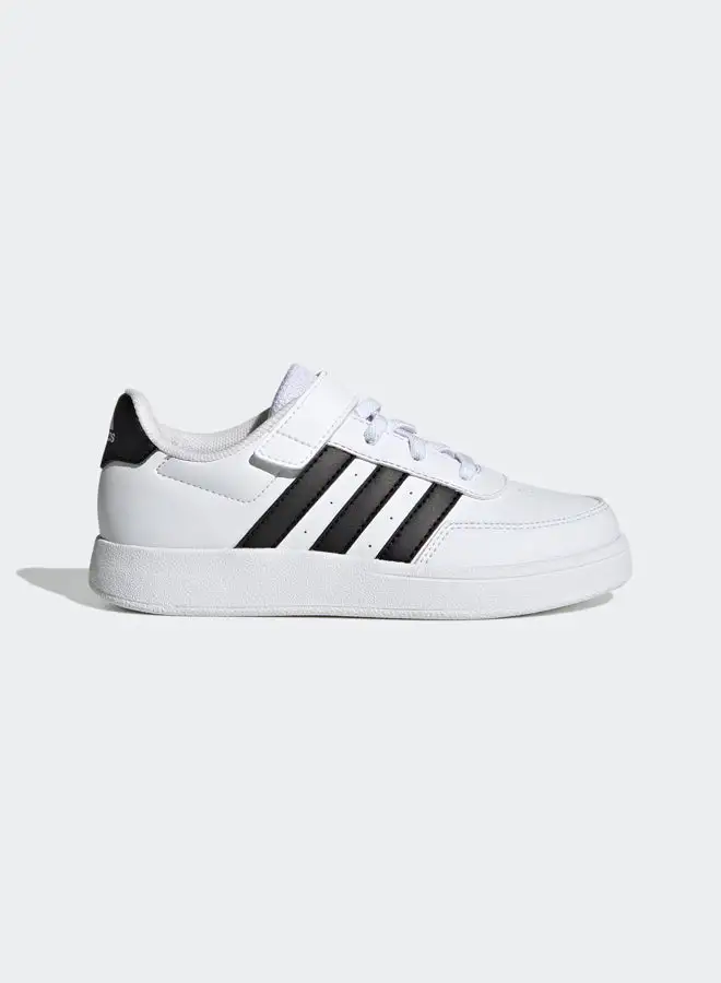 Adidas Breaknet Lifestyle Court Elastic Lace And Top Strap Shoes