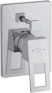 Kludi RAK38076 Bath and Shower Mixer with Adapter, Pacific Silver