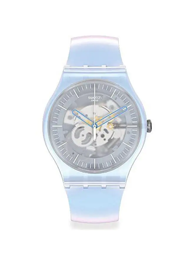 Swatch Silicone Analog Watch SUOK154