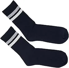 Premoda Men's Fancy Socks, Navy, One Size