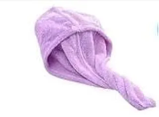 Microfiber Hair Drying Towel (Light Mauve)