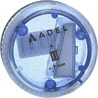 ADEL Emoji 4260600001 High Quality Sharpeners Pencile Shinny Round Shape For Office,School - Blue