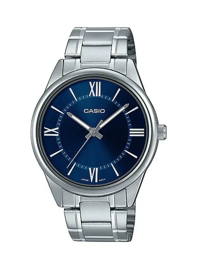 CASIO Men's Stainless Steel Analog Watch MTP-V005D-2B5UDF