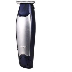 Kemei Km- Wet And Dry Hair Trimmer - For Men - Black/Silver