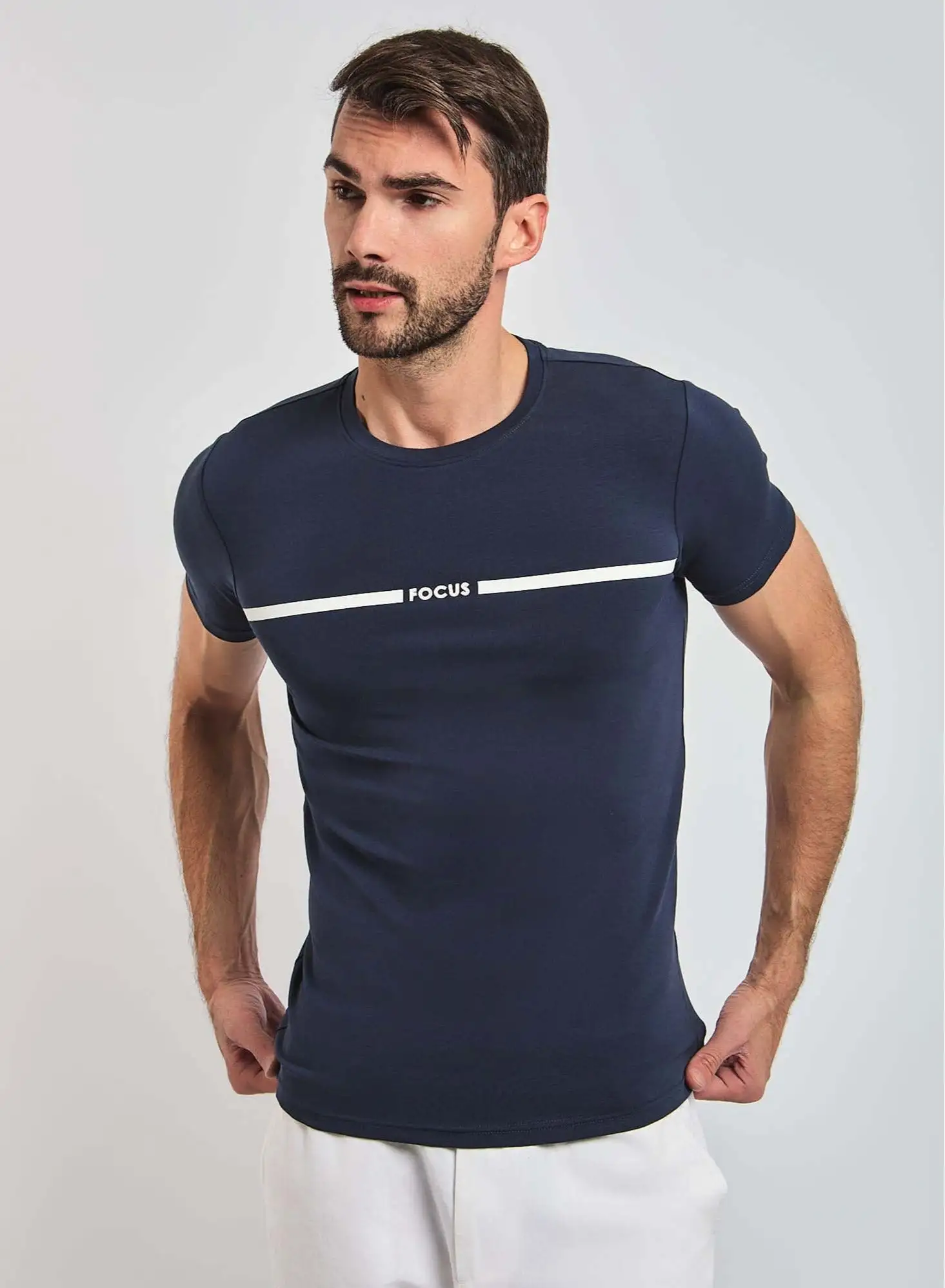 DALYDRESS Modern Fit Crew Neck Cotton T-Shirt