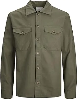 Jack & Jones Men's Eddie Long-Sleeves Overshirt