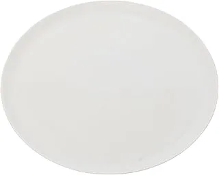 Tunisie Tu-8800127-Iv Set Of 6 Pieces Of Porcelain Yaka Dinner Plate 27Cm Suitable For Home And Restaurants With Premium Durable Material - Off-White Ivory