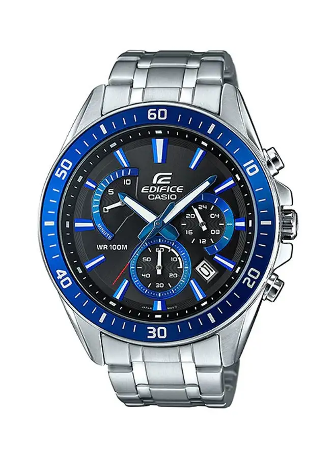 EDIFICE CASIO Stainless Steel Chronograph Watch EFR-552D-1A2VUDF