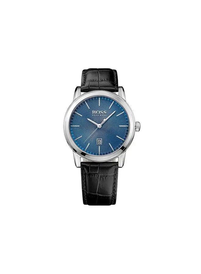 BOSS Leather Analog Watch HB151.3400