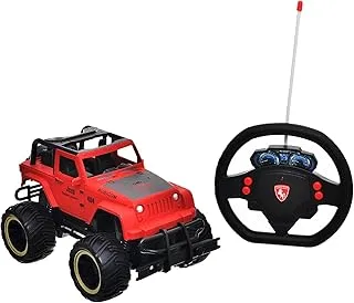 High Quality 4 * 4 Car with Remote and Charging For Kids, Gift, Entertainment And Endless fun - Multi Color