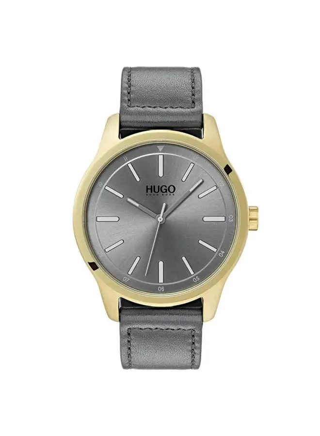 HUGO BOSS Leather Analog Watch HB153.0019