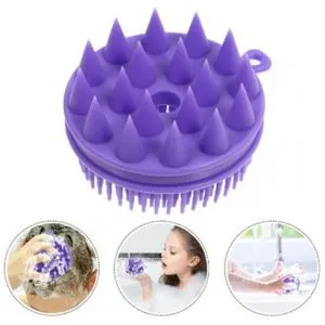 2 In 1 Silicone Bath And Shampoo Brush.