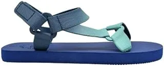 Cubs boys Navy - Turquoise Sporty Sling Sandal Sandal