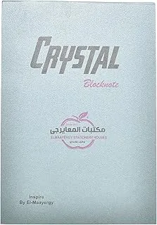 أداة متينة من Crystal Blacknote A5,70 Sheets تتحمل الاستخدام اليومي مع مواد صديقة للبيئة