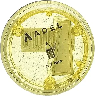 ADEL Emoji 4260600001 High Quality Sharpeners Pencile Shinny Round Shape For Office,School - Yellow