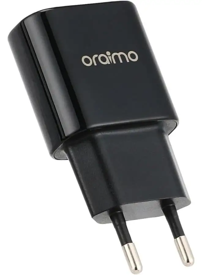 Oraimo Oraimo OCW-E65S+L53 Charger With Lightning Cable - Black Black