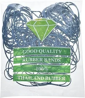 High Quality Rubber Band Pack 50g For Office, School and Bank Daily Use With Durable Material - Blue