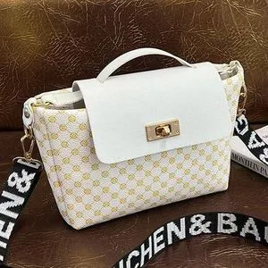 Fashion Ladies Hand Bag Leather Small Crossbody Bag Shoulder Bag For Women White