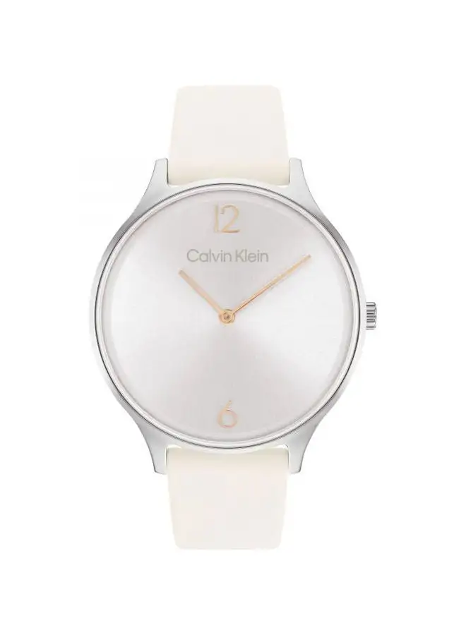 CALVIN KLEIN Leather Analog Watch 25200010