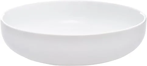 Tunisie Tu-8801620-Dg Set Of 6 Pieces Of Porcelain Yaka Soupsalad Plate 20Cm Suitable For Home And Restaurants With Premium Durable Material - Dark Grey