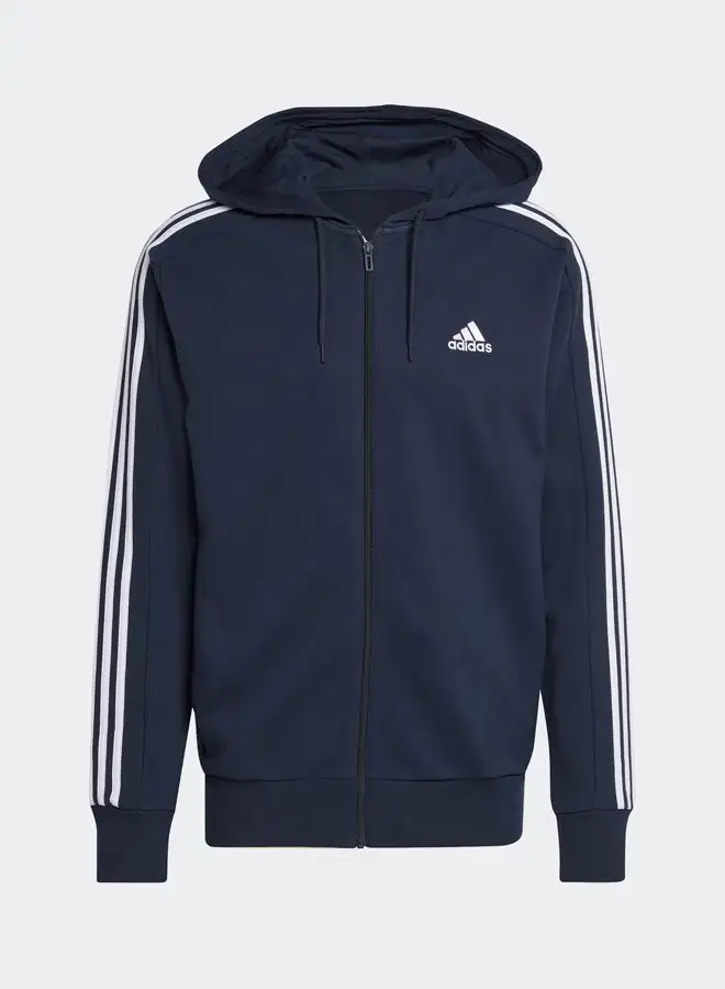 Adidas Essentials French Terry 3-Stripes Full-Zip