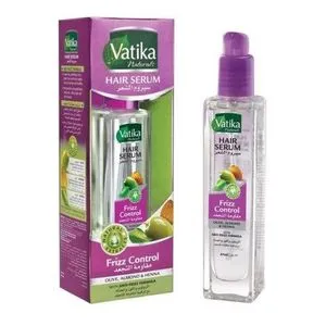 Vatika  vatikaFrizz Control Hair Serum Olive Almond & Henna With Anti-Frizz Formula For Dry & Damaged Hair 47 Ml