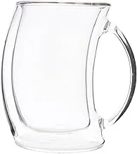 Oxford SSG064 Double Glass Thermal Mug, 80 ml Capacity