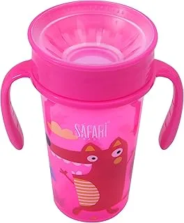 Safari 360 cup 12+m 300ml with handles & cover