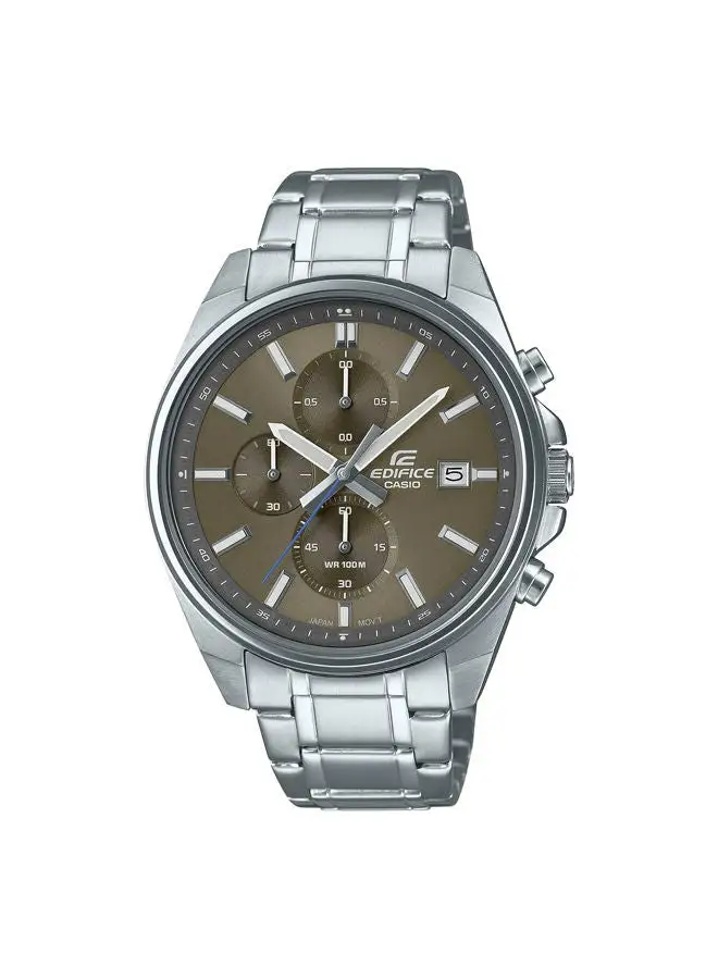 EDIFICE CASIO Stainless Steel Chronograph Watch EFV-610D-5CVUDF