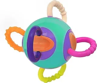 True Rounded Rattle with rubber handles