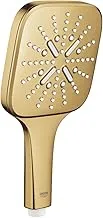 Grohe 26582GN0 Rainshower Smartactive 130 Cube Hand Shower, Gold Matte