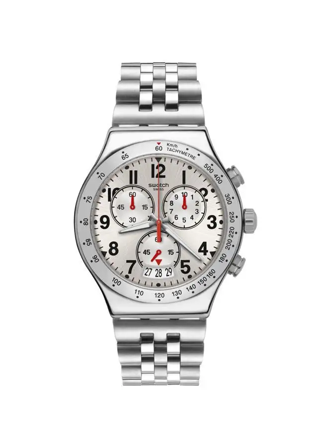 Swatch Stainless Steel Analog Watch YVS431GD