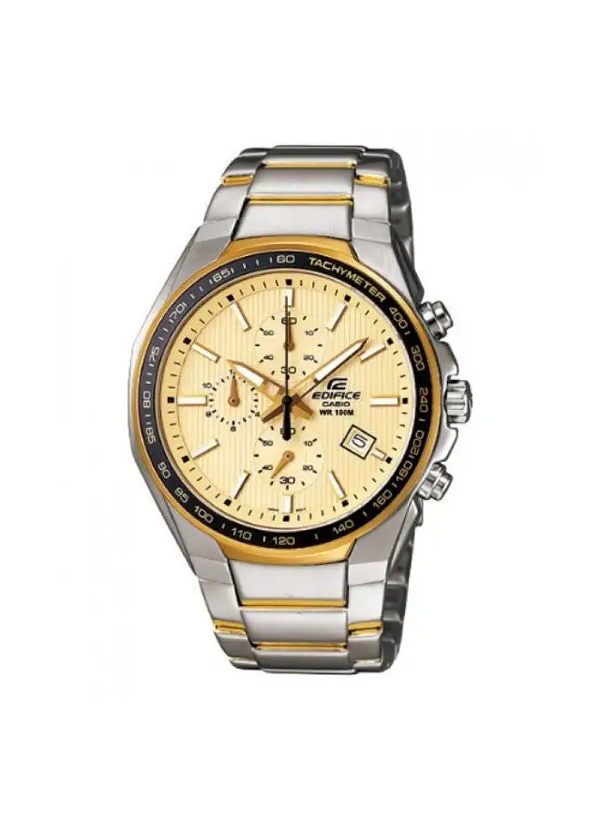 EDIFICE CASIO Stainless Steel Analog Watch EF-567SG-9AVDF