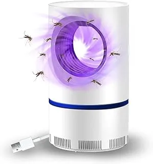 Mosquito Killer Light,360° Silent Suction Mosquito Killer Trap bug zapper insect trap mosquito repellent plug in for indoor and outdoor,Safe and energy-saving fly killer(L)